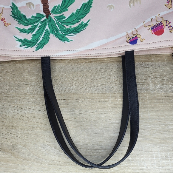 Kate Spade Cream and Black Whimsical Tote - Picture 9 of 16